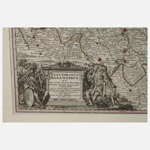 Johann Baptist Homann, Karte Fränkischer Kreis