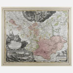 Johann Baptista Homann, Karte Eichstätt