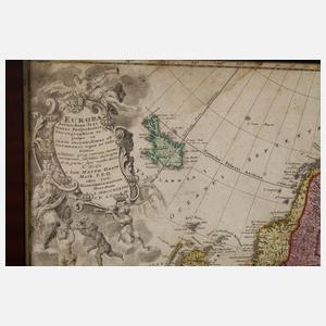 Homanns Erben, Karte Europa 1743