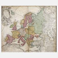 Homanns Erben, Karte Europa 1743111