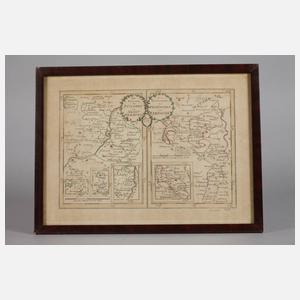 Franz Johann Joseph von Reilly, Karte Nassau Weilburg / Riedesel