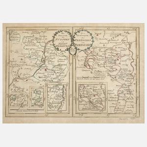 Franz Johann Joseph von Reilly, Karte Nassau Weilburg / Riedesel