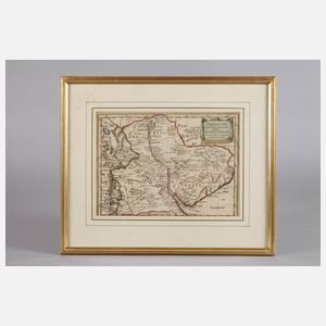 Nicolas Sanson, Karte Paraguay um 1650