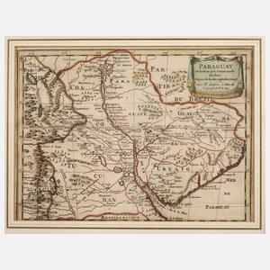 Nicolas Sanson, Karte Paraguay um 1650