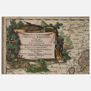 Gerard Valck, Karte Hessen