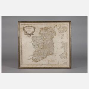 Didier Robert de Vaugondy, Karte Irland