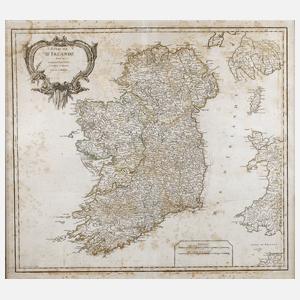 Didier Robert de Vaugondy, Karte Irland
