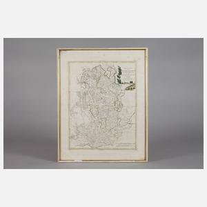 Antonio Zatta, Karte Nordwestdeutschland 1781