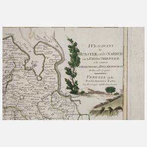 Antonio Zatta, Karte Nordwestdeutschland 1781