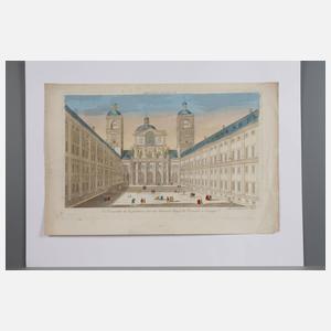 Ansicht der Königlichen Klosterresidenz El Escorial