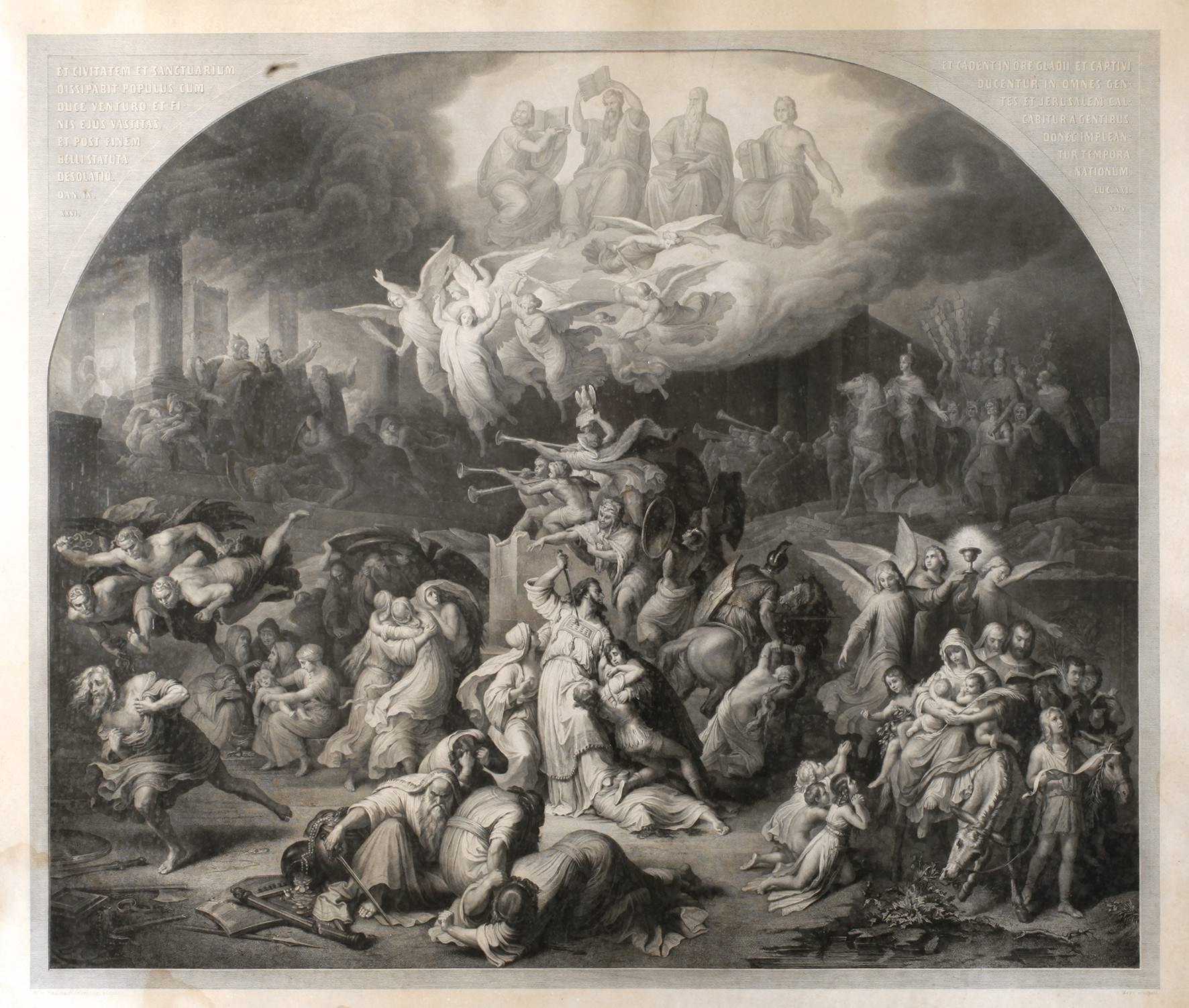 Heinrich Merz, „Zerstörung Jerusalems“