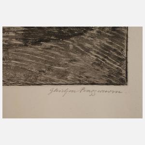 Ludwig von Gleichen-Rußwurm, Kühe am Teich