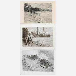 Prof. Theodor Hagen, Drei Graphiken