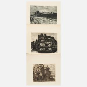 Prof. Theodor Hagen, Drei Graphiken