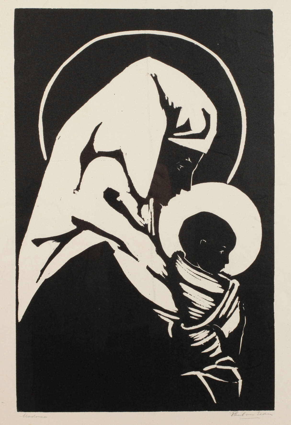 Paul Louis van Eeden, attr., “Madonna”