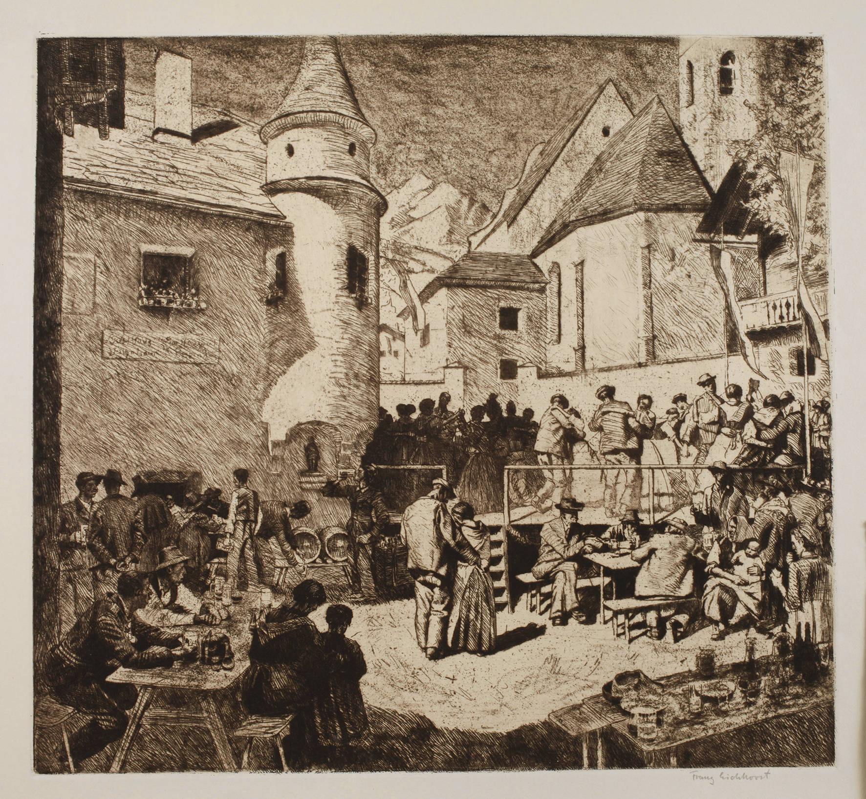 Prof. Franz Eichhorst, „Ländliches Fest“