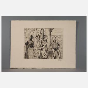 Prof. Otto Heinrich Engel, „Feierabend auf Föhr“