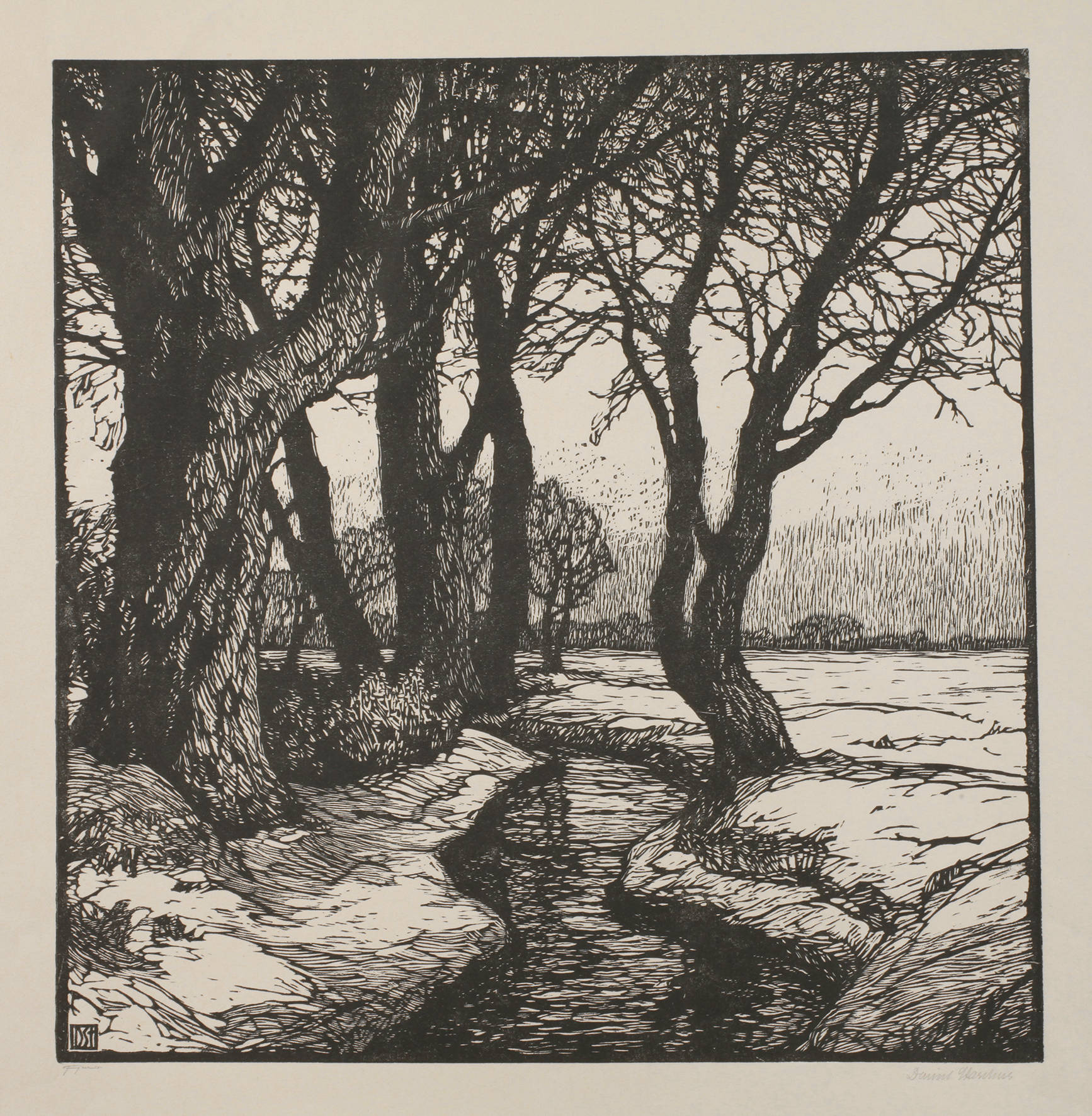 Daniel Staschus, „Winterabend“