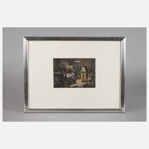 „Der späte Schlafbursche“ nach Prof. Heinrich Zille