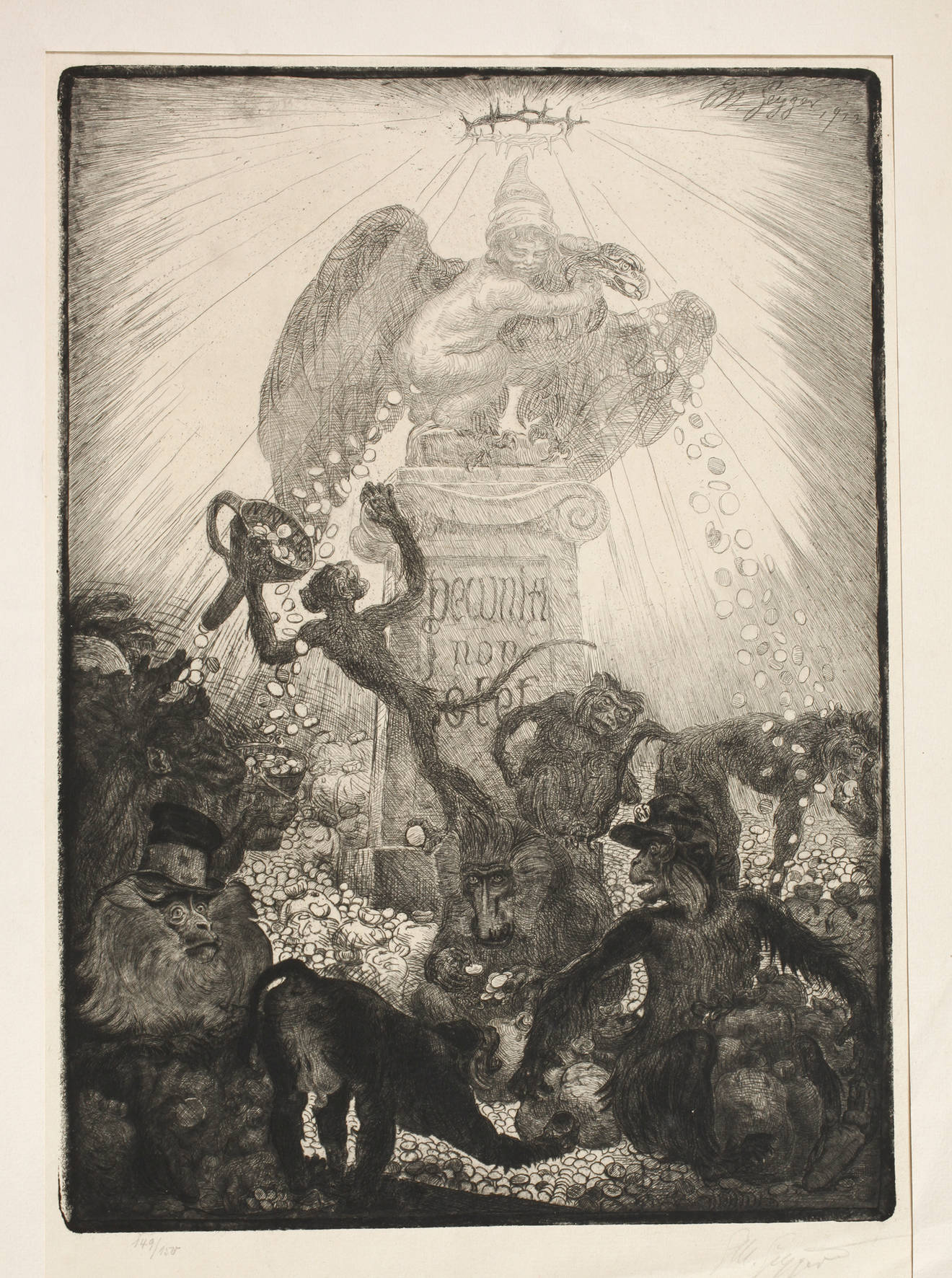 Prof. Ernst Moritz Geyger, ”Der Dukatenmacher”