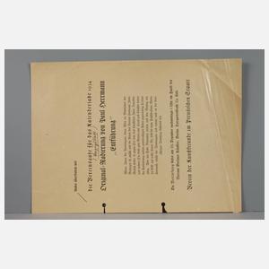 Paul Herrmann, „Entführung“