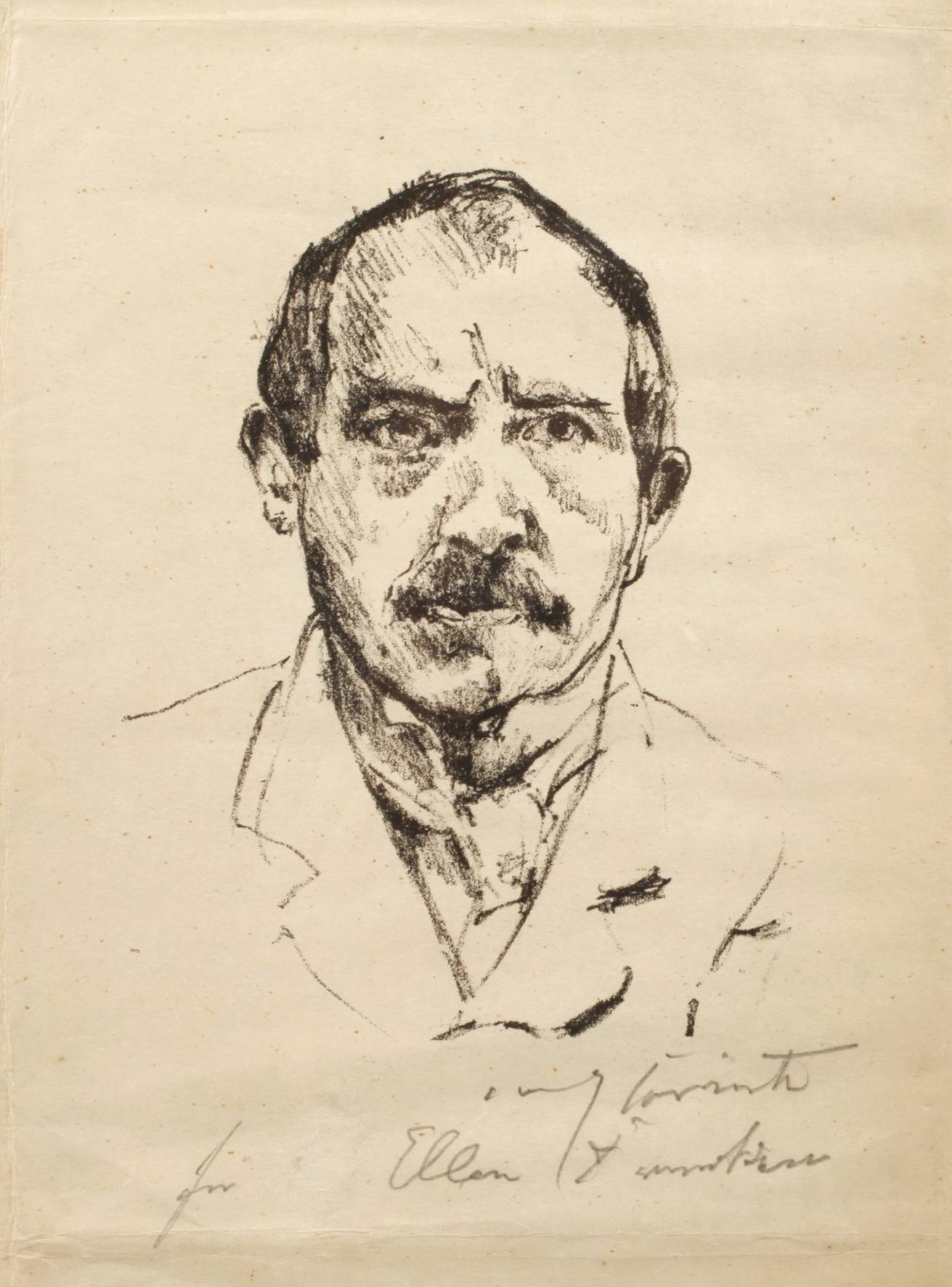 Prof. Lovis Corinth, Selbstbildnis