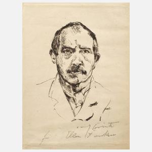 Prof. Lovis Corinth, Selbstbildnis