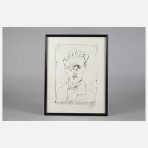 Horst Janssen, „James Joyce“