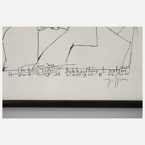 Horst Janssen, „James Joyce“