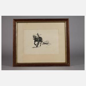 Prof. Walther Klemm, Pferd