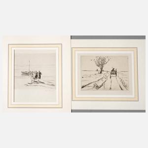 Prof. Paul Hans Ohmert, Zwei Graphiken