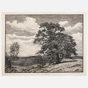 Karl Hennemann, ”Eichen im Frühjahr“