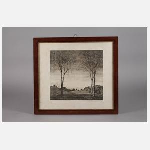 Prof. Heinrich Reifferscheid, Voralpenlandschaft