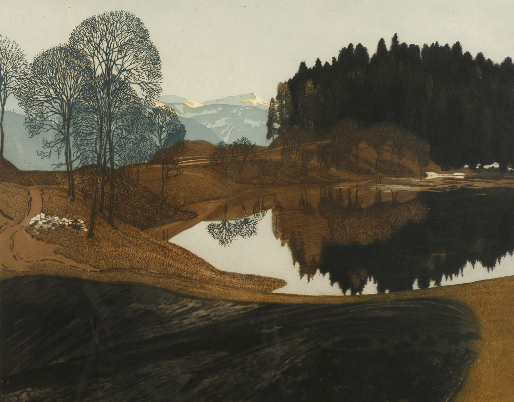 Prof. Otto Bauriedl, Bergsee