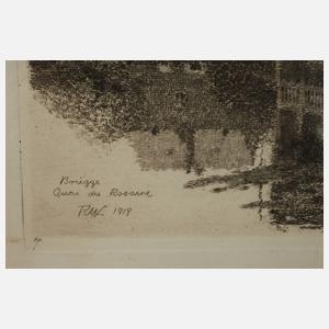 Der Rosenkranzkai in Brügge