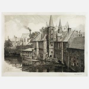 Der Rosenkranzkai in Brügge