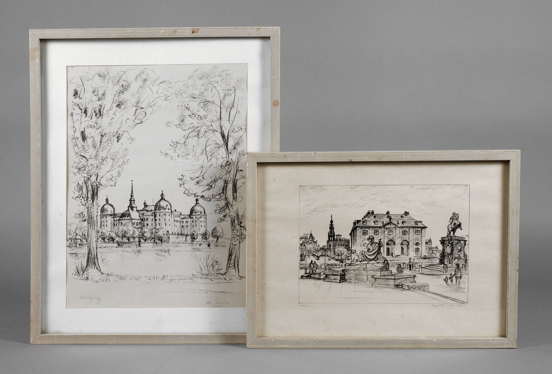 Sigrid Artes, Ansicht ”Dresden” und ”Moritzburg”