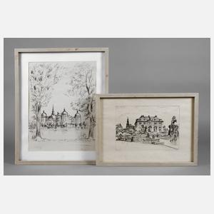 Sigrid Artes, Ansicht ”Dresden” und ”Moritzburg”