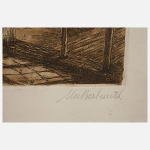 Else Berbenich, ”Nördlingen, Wehrgang“