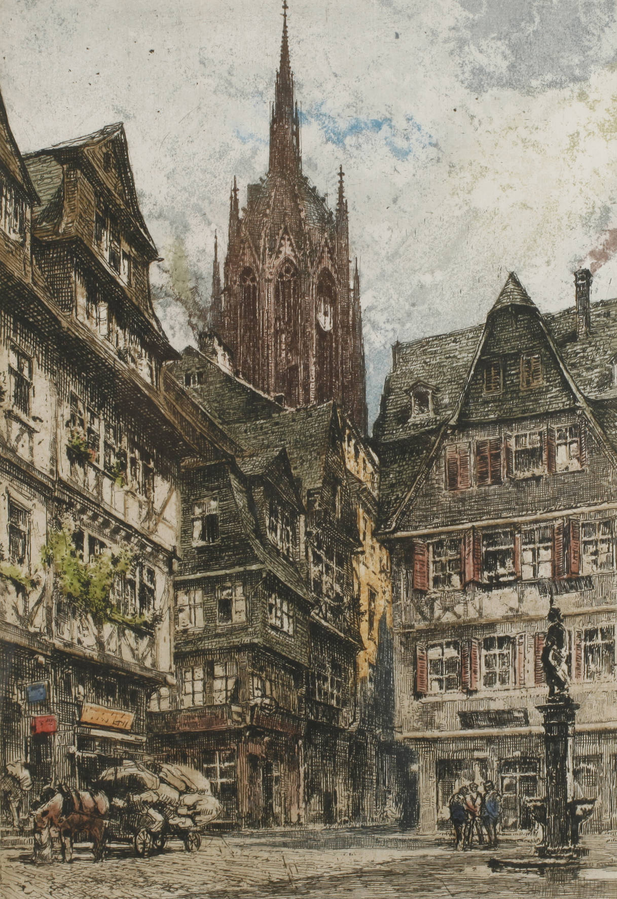 Prof. Luigi Kasimir, Ansicht Frankfurt am Main