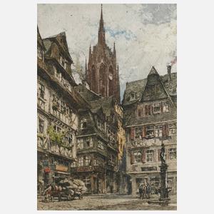 Prof. Luigi Kasimir, Ansicht Frankfurt am Main