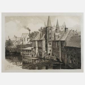 Der Rosenkranzkai in Brügge