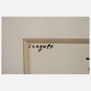 „Femme nue avec Fleurs“ nach Marc Chagall