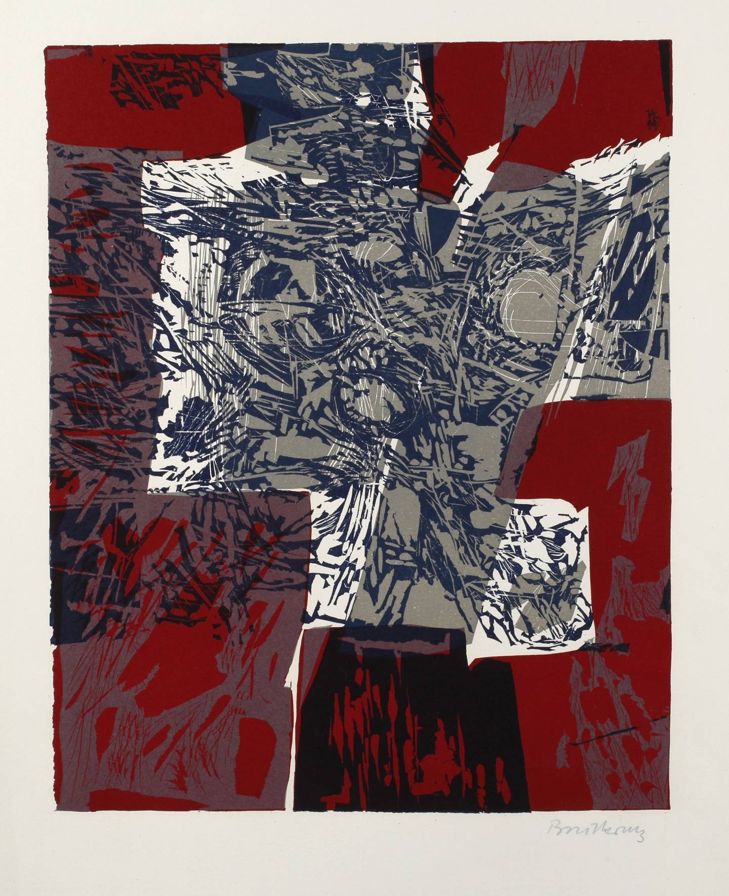 Prof. Horst Breitkreuz, Abstrahiertes Kreuz