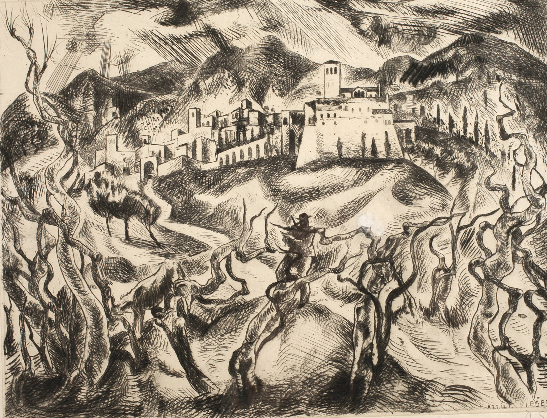 Prof. Josef Eberz, ”Assisi”