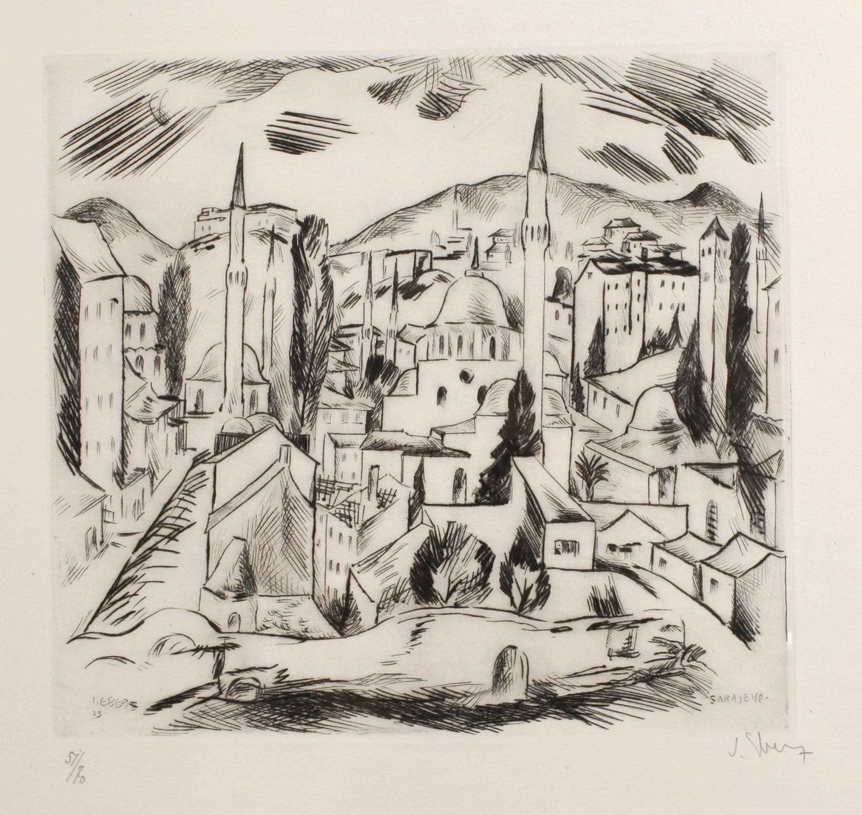 Prof. Josef Eberz, ”Sarajevo”