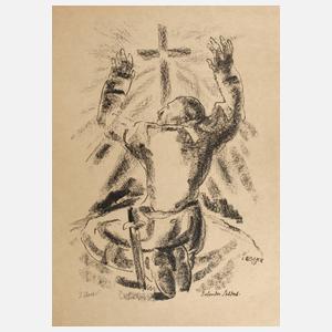 Prof. Josef Eberz, ”Betender Soldat”