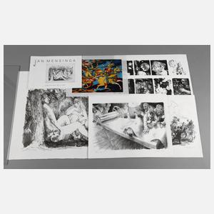 Jan Mensinga, Sechs Grafiken