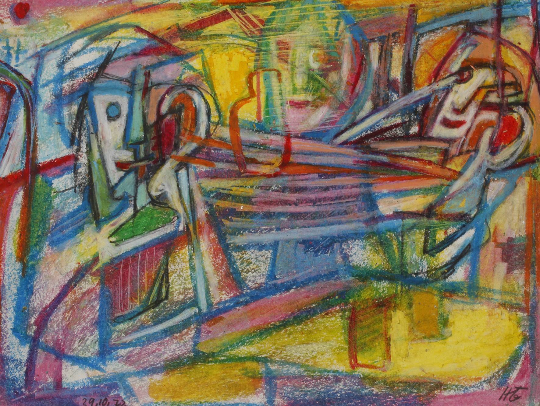 Prof. Hilde Goldschmidt, abstrakte Komposition