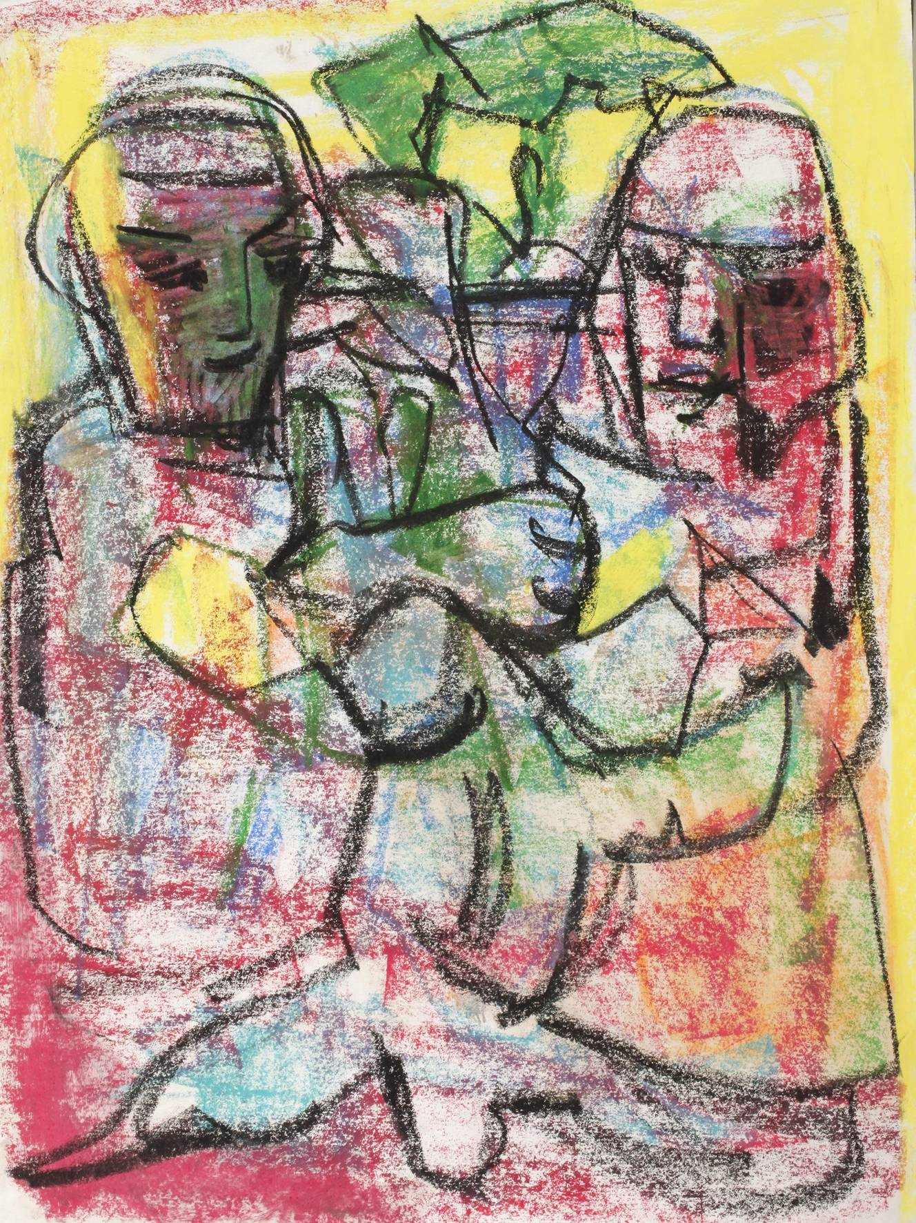 Prof. Hilde Goldschmidt attr., Figurative Komposition